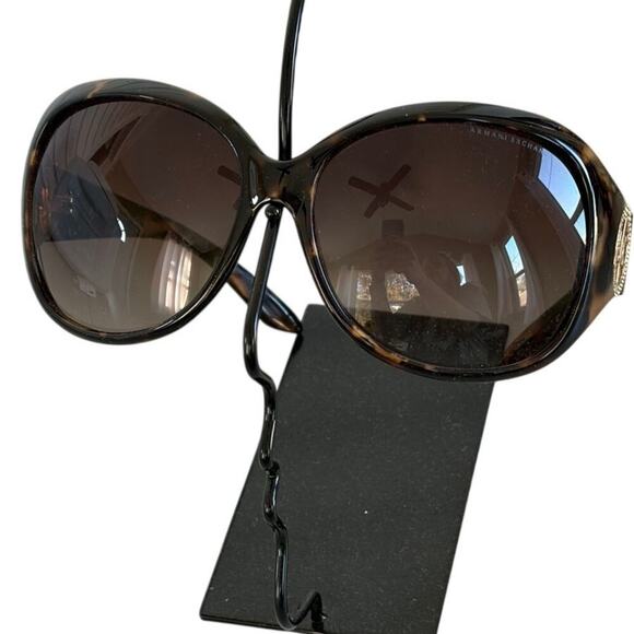 ARMANI EXCHANGE WOMENS SUNGLASSES BROWN AX247/S CC 110 main image 9